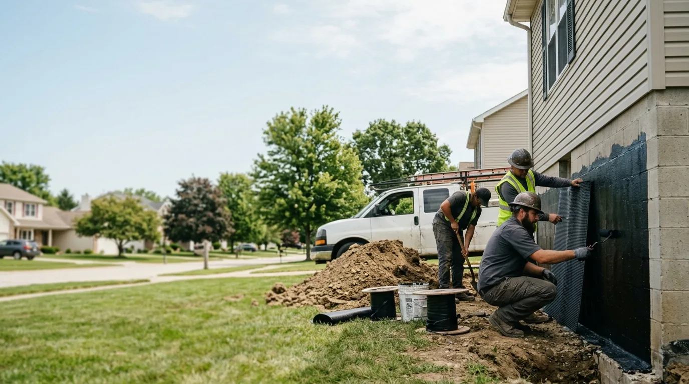 Basement Waterproofing in Goose Lake, IA near me